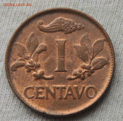 Колумбия 1 сентаво 1969 до 5.04.2025 - Колумбия 1 сентаво 69.JPG