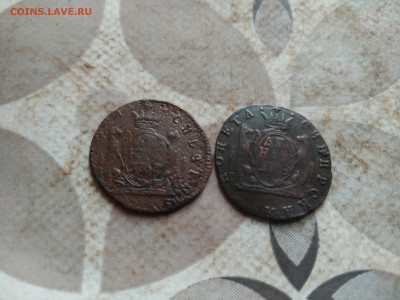 денга 1767, 1768 сибирь до 06.04.2025 - 2сиб