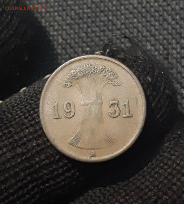 1 рейхспфенниг 1931 года До 09.04 - 20241230_194659