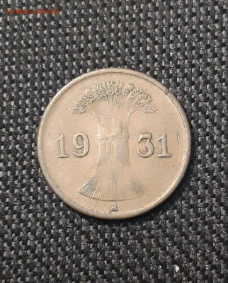 1 рейхспфенниг 1931 года До 09.04 - 20241230_194637