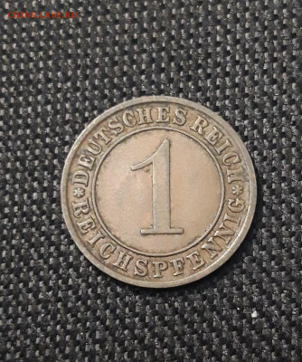 1 рейхспфенниг 1931 года До 09.04 - 20241230_194622