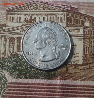 4 доллара 1999 года (P) 50 штатов - ПЕНСИЛЬВАНИЯ До 09.04 - 20250219_222543
