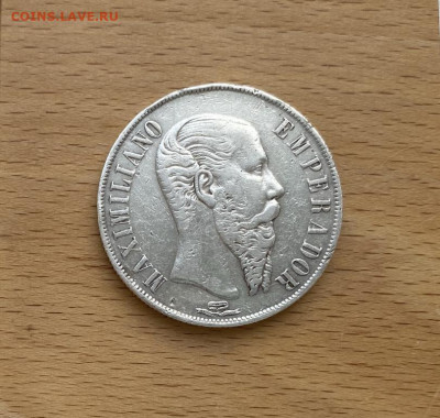 Мексика 1 песо 1866 Максимилиан Серебро Крона Шайба редкость - meksika_1_peso_1866_maksimilian_serebro_krona_shajba_redkost (1)