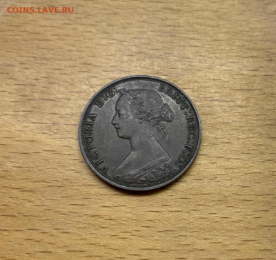 2 1870 Королева Виктория XF - velikobritanija_pol_penni_1_2_1870_koroleva_viktorija_xf_aunc_sokhran_redkost_r_korabl_parusnik (1)
