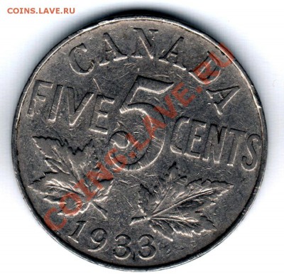 G59 5¢ Канада 1933 до 15.02 в 22°° - G59 5c 1933_1