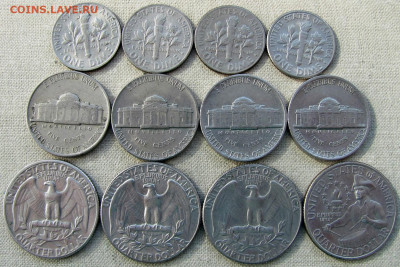 США, 1966-1984 (лот из 12 монет). До 08.04.25 - 2.JPG