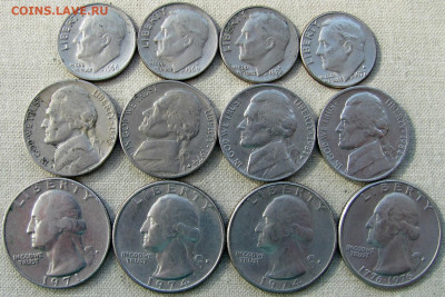 США, 1966-1984 (лот из 12 монет). До 08.04.25 - 1.JPG