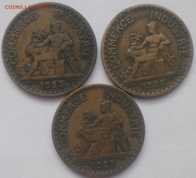 ФИКС Франция 1 франк 1923 до 11.04.2025 22-00 мск - Франция 1 франк 1923