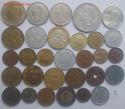 ФИКС 30 монет Мира №3 до 11.04.2025 22-00 мск - 30 монет мира №3 10
