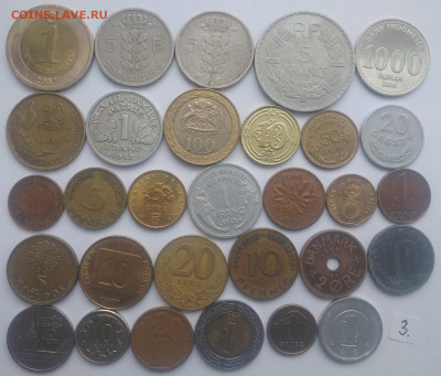 ФИКС 30 монет Мира №3 до 11.04.2025 22-00 мск - 30 монет мира №3 1