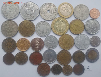 ФИКС 30 монет Мира №5 до 11.04.2025 22-00 мск - 30 монет мира №5 1