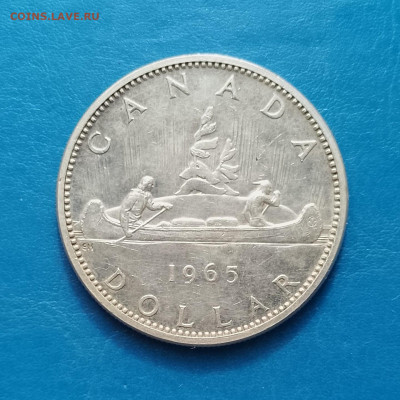 Канада, 1 доллар 1965, до 11.04.2025. - IMG_20250405_112613~2