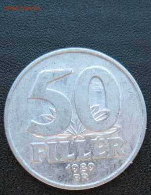 Венгрия 50 филлеров 1989 до 10.04.2025 - 50 филлеров_1