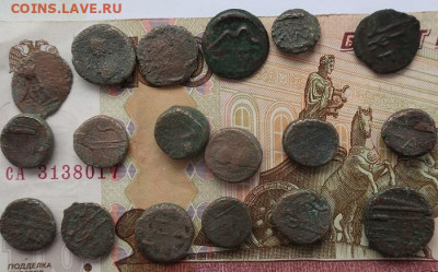 уставшие античные монеты - 12