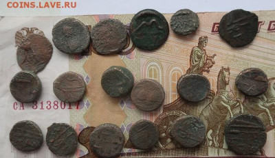 уставшие античные монеты - 11