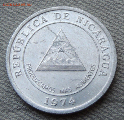 Никарагуа 5 сентаво 1974 ФАО до 9.04.2025 - Никарагуа 5 сентаво 74 .JPG