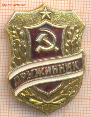 знак Дружинник, до 12.04.2025 г. в 22.00 по Москве - 3