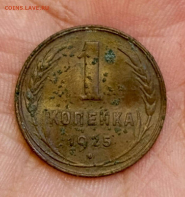 1 копейка 1925 Прошу помощи в оценке - photo_2025-04-07_15-29-03