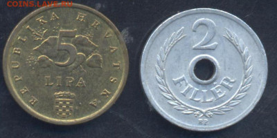 Венгрия 2 филлера 1954 г. 9.04.2025 г. 22 -00 МСК. - Венгрия1