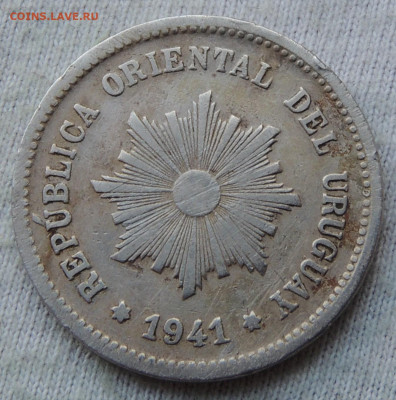 Уругвай 5 сентесимо 1941 до 13.04.2025 - Уругвай 5 сентесимо 41 .JPG