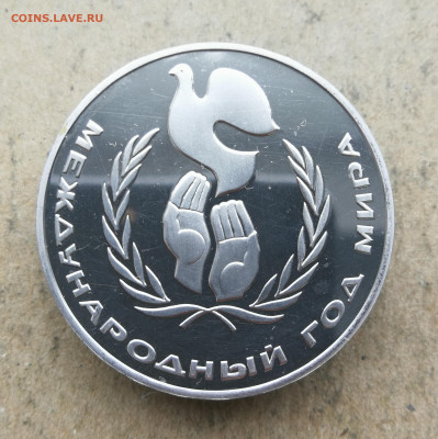 1 рубль Год Мира пруф новодел до 10.04 в 22-00 - IMG_20250408_173709