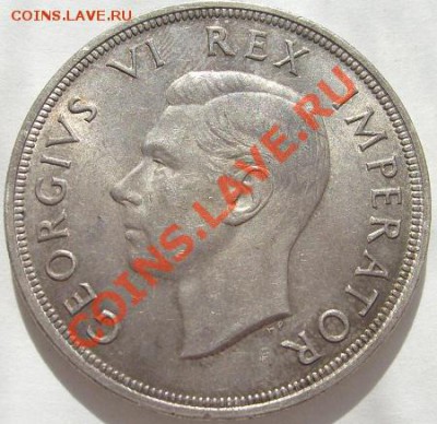 5 шиллингов 1947 ЮАР штемпельная до 12 февраля 23 - 00 мск - s6300067