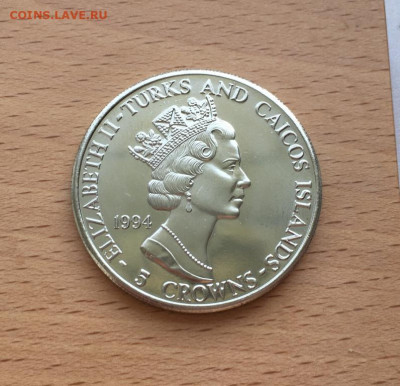 Теркс Кайкос 5 крон 1994 Вторая Мировая Бертрам Хоум Рамсей - shajba_terks_i_kajkos_5_kron_1994_vtoraja_mirovaja_vojna_bertram_khoum_ramsej_vysadka_v_normandii (1)