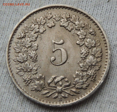 Швейцария 5 раппенов 1943 до 13.04.2025 - Швейцария 5 раппенов 43.JPG