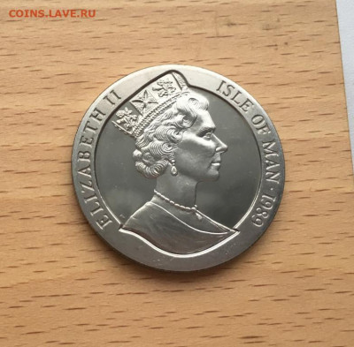 Шайба Остров Мэн 1 крона 1989 Инаугурация Вашингтона - krona_shajba_ostrov_men_1_krona_1989_inauguracija_vashingtona_vashingtona_pereprava_cherez_delaver (1)