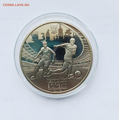 Украина 2011 5 гривен Евро по футболу 2012 Киев - Киев1