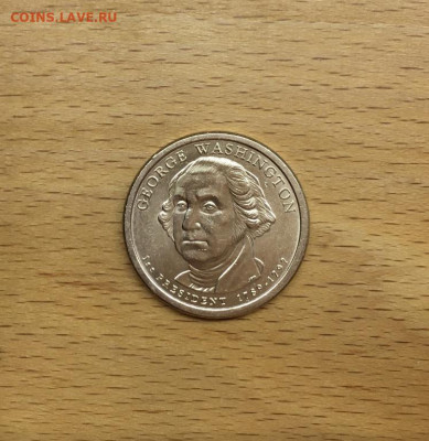 США 1$ доллар 2007 Президент Джордж Вашингтон двор P - ssha_1_dollar_2007_prezident_dzhordzh_vashington_dvor_p