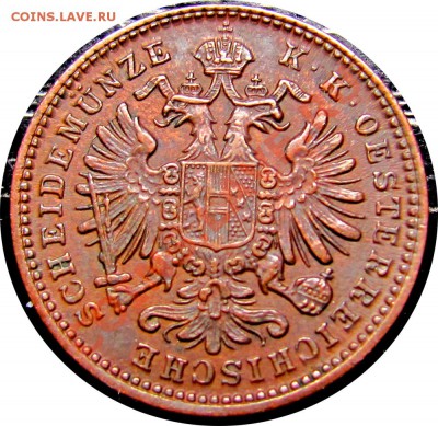 G67 Австрия 1 крейцер 1885 до 15.02 в 22°° - G67 1 KR 1885_2
