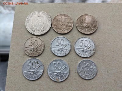 Монеты Словакии 1941-1944 ФИКС до 14.04 - PXL_20250412_052636962