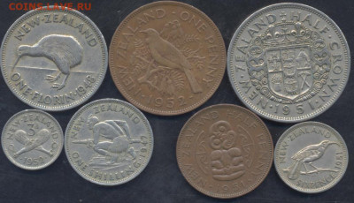2 пенни- полукрона 1947-1952 г.г. - Георг Шестой