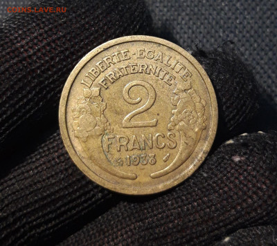 ФРАНЦИЯ 2 ФРАНКА 1938 года До 20.04 - 20250314_224101