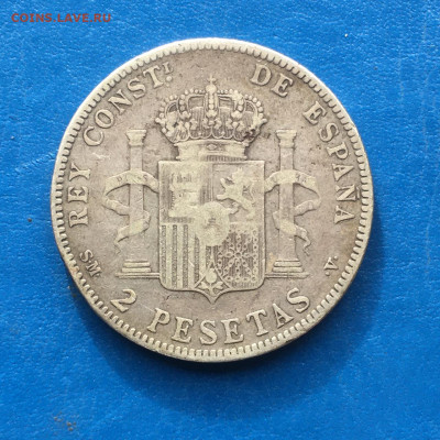 Испания, 2 песеты 1905, до 20.04.2025. - IMG-20250414-WA0052