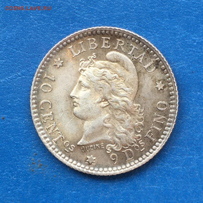 Аргентина, 10 сентаво 1883, до 20.04.2025 - IMG-20250414-WA0019
