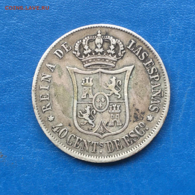 Испания, 40 сентимо 1866, до 20.04.2025. - IMG-20250414-WA0016