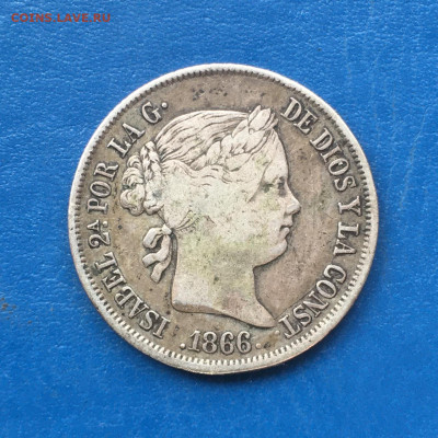 Испания, 40 сентимо 1866, до 20.04.2025. - IMG-20250414-WA0015