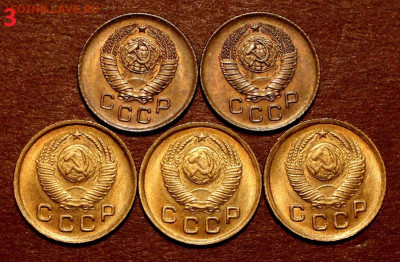1 Копейка 1949.57г UNC (5 монет) 19.04.22:00ч  №3 - _20250326_224302.JPG