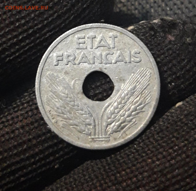 ФРАНЦИЯ 10 САНТИМОВ 1941 года До 22.04 - 20250306_230359