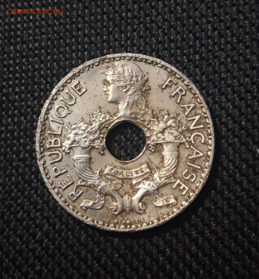 5 сантимов 1937 года Французский Индокитай До 22.04 - 20241225_203021