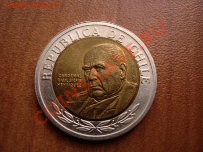 Чили 500 песо 2001 биметалл до 12.02.12 в 14.00 М - IMG_4024