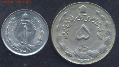 Иран 1 риал 1961 г.19.04.2025 г. 22 -00 МСК. - Иран1