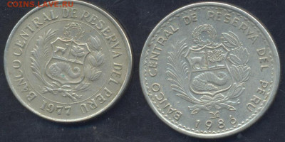 Перу 1 инти 1986 г.19.04.2025 г. 22 -00 МСК. - Перу