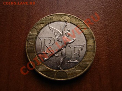 Франция 10 франков 1991 биметалл до 12.02.12 в 14.00 М - IMG_4046