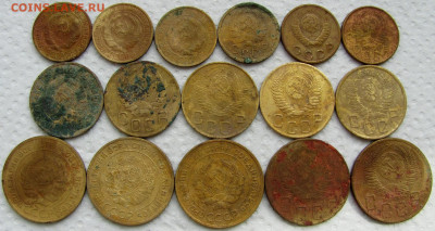 2, 3, 5 копеек 1929-1957 (16 монет). До 22.04.25 - 4.JPG