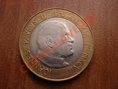Ватикан 1000 лир  1997 биметалл до 12.02.12 в 14.00 М - IMG_3990