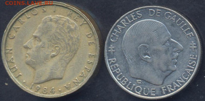 Франция 1 франк 1988 г. 22.04.2025 г. 22 -00 МСК. - Франция1