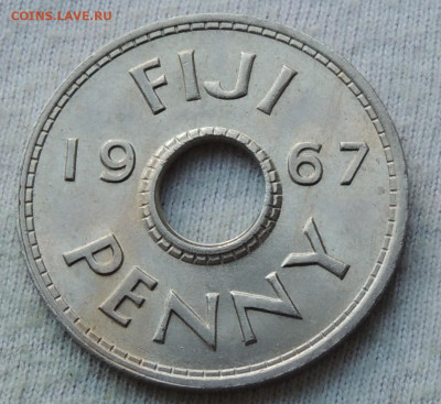 Фиджи 1 пенни 1967 до 23.04.2025 - Фиджи 1 пенни 67.JPG